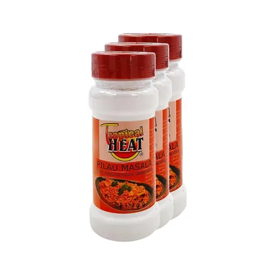 Produktbild von Masala Pilau – 3 x 50 Gr. – Gewürzmischung für Pilaw-Gerichte von Tropical Heat (150g)