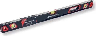 Produktbild von Famanu Wasserwaage 900 mm blau und rot - mit Magneten