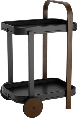 Produktbild von Umbra 1015392-048, Holz, Schwarz, 2 Regale, Fixed, 440 mm, 530 mm
