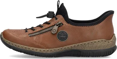 Produktbild von Rieker HWK Damen Halbschuhe Slipper braun 36