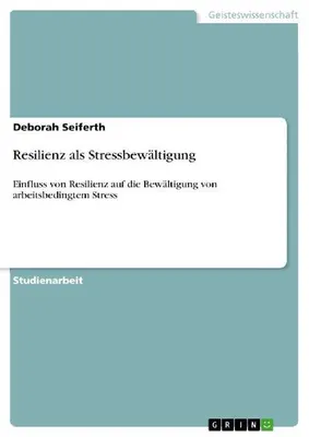 Produktbild von Resilienz als Stressbewältigung