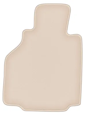 Produktbild von DURBAN Beige Velours-Fahrerfußmatte für Porsche 911 typ. 996 Coupé (1997-2004)