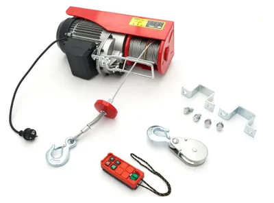Immagine prodotto di Paramezzale elettrico HBM da 500 kg con radiocomando da 18 m