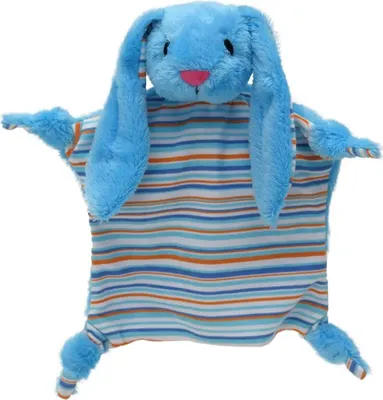 Produktbild von Kaninchen 30cm blau, Schmusehandpuppe