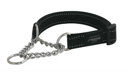 Produktbild von Rogz For Dogs Lumberjack Halfslip Halsband Zwart