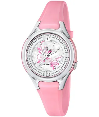 Produktbild von Calypso Kinderuhr K5575/2 Blume rosa Kautschuk