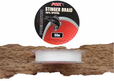 Produktbild von Fox Rage Stinger Braid 50m für Angsthaken / Zusatzdrilling Gummifische