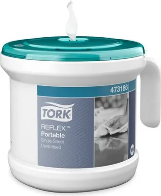 Produktbild von Zásobník na papierové utierky so stred. odvíjaním TORK Reflex prenosný M4