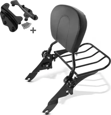 Obrázek produktu pro Sissy bar + nosič zavazadel + dokovací sada pro Harley Davidson Street Glid