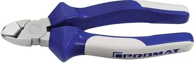 Produktbild von Seitenschneider L.140mm Kopf verchr.Mehrkomp.-Hülle PROMAT