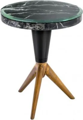 Zdjęcie produktu dla Casa Padrino stolik w stylu Art Deco 36,5 x wys. 44 cm - stolik
