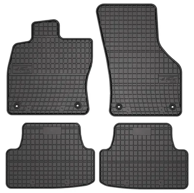 Produktbild von Gummi-Fußmatten für Audi A3 8V 2012- (Limousine) – 4-tlg, Schwarz, passgenau – Wielganizator SolidPRO