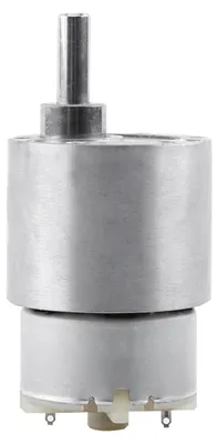 Image de Moteur électrique à engrenages de 37 mm, 12 V DC, à couple élevé, avec une vitesse de rotation de 30 RPM