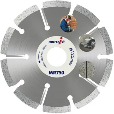 Produktbild von Marcrist Diamanttrennscheiben MR750 ⌀ 125 mm Mörtelräumer