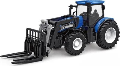 Produktbild von Amewi RC Traktor mit Palettengabel      LiIon 500mAh blau/6+