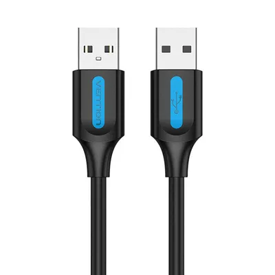 Obrázok produktu pre Vention COJBC, 0,25 m, USB A, USB A, USB 2.0, 0,48 Gbit/s, Čierna