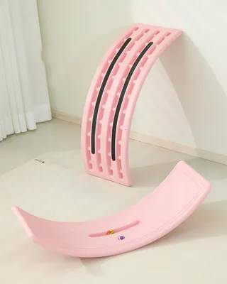 Produktbild von Balance Board für Kinder, sensorisches Spielgerät für drinnen, fördert Koordination und Gleichgewicht, geeignet für Jungen und Mädchen