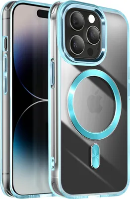 Produktbild von Avizar, MagSafe Hülle für Apple iPhone 14 Pro Max Cristal Color, Blau