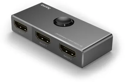 Produktbild von 8K-HDMI™-Switch "bidirectional", 1 In 2 Out/2 In 1 Out (00205324)
