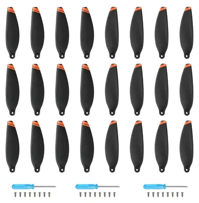 24 Ersatzpropeller für Mini-Drohnen, geräuscharm, 2-Blatt