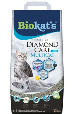 Produktbild von Biokat's Diamond Care Multicat, Ton, 8 l, Grau, Deutschland