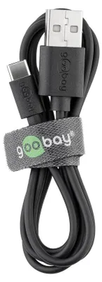 Produktbild von USB 2.0 Kabel, USB-A Stecker > USB-C Stecker
