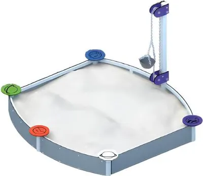 Produktbild von Sandkasten Kletterpark Kinderspielplatz Spielgelände Spielbereich Aktivplatz