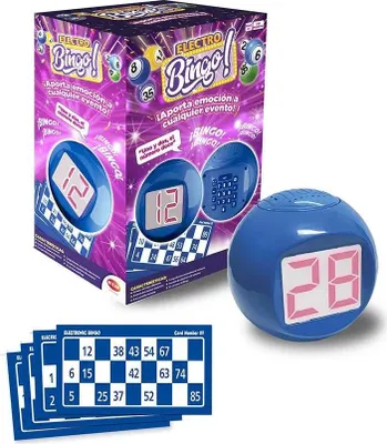 Zdjęcie produktu dla Juegos Elektrobingo Transparent Transparent One Size