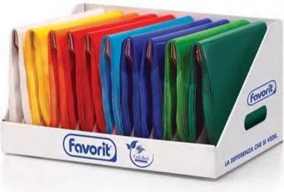 Image de Favorit 400174071 Protège-cahier 300 pièce(s) Couleurs assorties