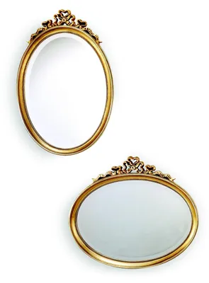 Produktbild von Klassischer Designer Spiegel Großer Wandspiegel Retro Barock Rokoko Gold SP7630