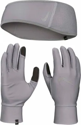 Produktbild von Nike Essential Running Stirnband- en Handschuh Set Damen