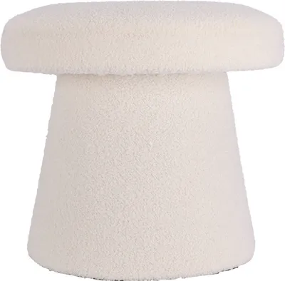 Obrázok produktu pre Stolička v tvare huby 43 cm biela