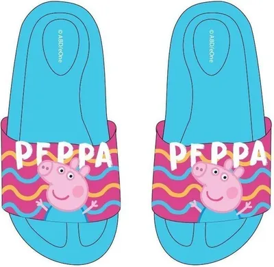 Produktbild von Badeschuhe / Badeschlappen | "Peppa" | Türkis-pink |  25/26
