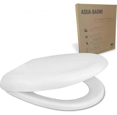 Immagine prodotto di aqua bagno crown universal o-form premium - sedile wc di alta qu