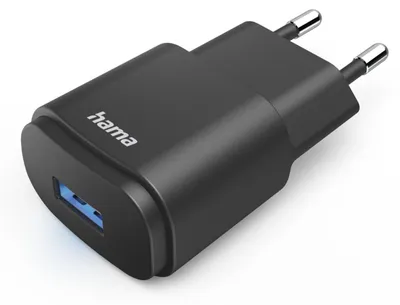 Produktbild von Hama Netzteil USB-A 5V/ 1.2 A schwarz