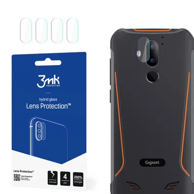 Produktbild von 3mk Hybridglas Lens Protection für Gigaset GX290 Kamera Objektiv Kameralinse 0,16mm 6H (4 Stück)