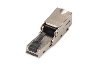 Image de DIGITUS Feldstecker biegbar CAT 6A  STP mit Staubschutzkappe