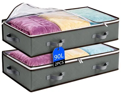 Produktbild von Famanu Unterbettlagerung 90L - 2er Pack