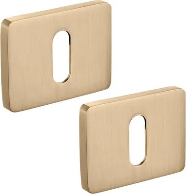Produktbild von Rechteckiges goldenes Schlüsselschild