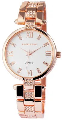 Produktbild von Excellanc Damenuhr mit Metallarmband
