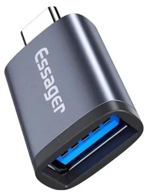 Obrázek produktu pro Essager OTG, USB-A Female to Type - C Male