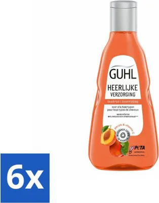 Produktbild von Guhl Shampoo - Wunderbare Pflege - 250 ml - Vorteilspack - 6 Stücke