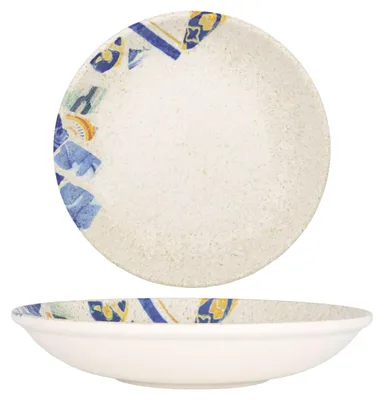 Zdjęcie produktu dla Głębokie talerze Kütahya Porselen – Serenita – porcelana – 25 cm (1250 ml)