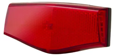 Image de Feu arrière de vélo XLC Plateo XBA LED, homologué StVZO, avec catadioptre