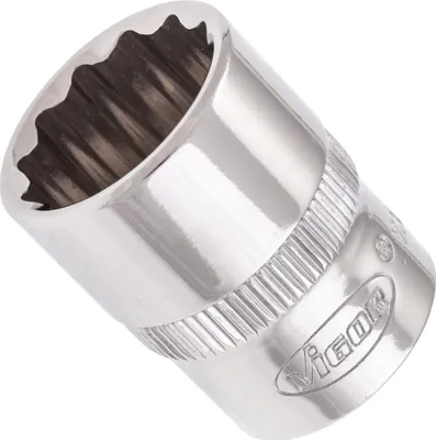 Produktbild von Vigor V7538-16, Buchse, 3/8", Metrisch, 1 Kopf/Köpfe, 16 mm, 28 mm