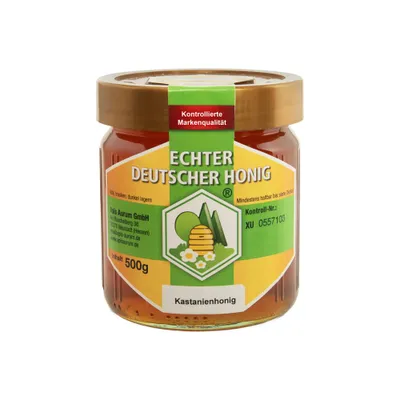 Produktbild von Kastanienhonig - Echter Deutscher Honig 500g
