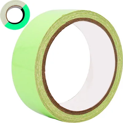 Produktbild von Verk 11370 Sicherheits-Leuchtband, fluoreszierend, 30 mm x 3 m