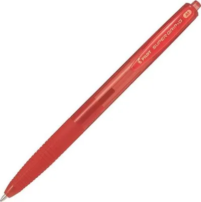 Image de Stylo à bille rétractable PILOT SUPER GRIP G, Couleur du trait : rouge