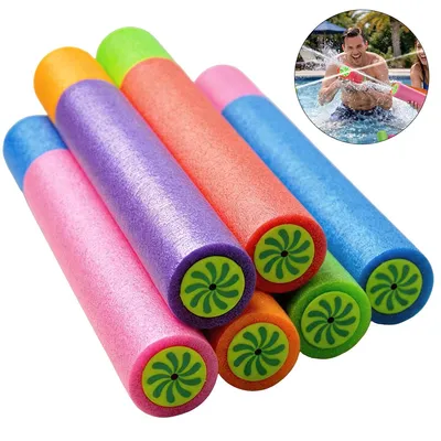 Produktbild von EVA-Schaum Wasserpistole zum Ziehen, Kinderspielzeug für Wasser, Strand & Pool, interaktives, sicheres Soft-Schaum Wasserblaster-Spielzeug für Kinder