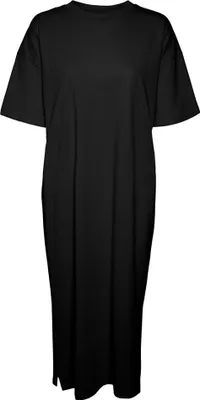 Produktbild von Vero Moda Molly Kurzarm Midi-kleid Schwarz XL Frau Schwarz XL